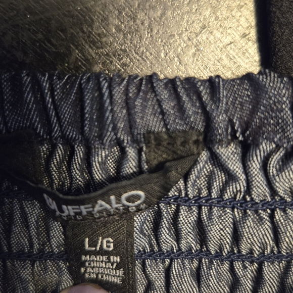 BUFFALO DAVID BITTON Audrey Front Knot Dark Denim Tank Top - Picture 10 of 11